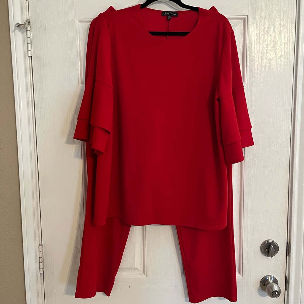 Slinky Brand 2-Piece Pant Set